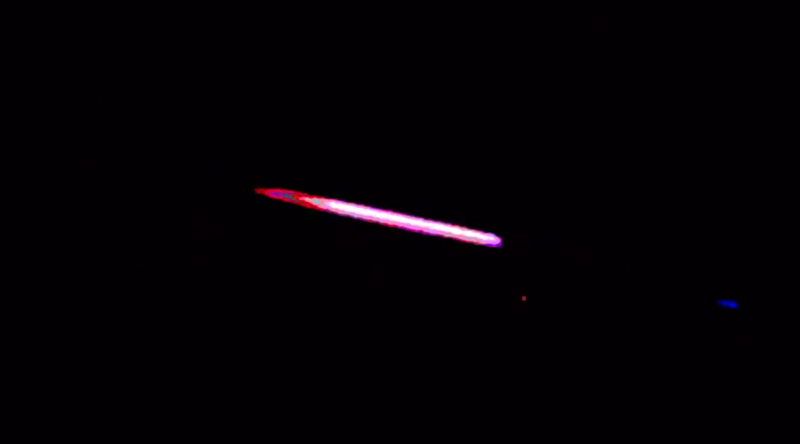 4-21-2020 UFO Cylinder Band of Light Portal Entry Hyperstar 470nm IR LRGBK Tracker Analysis